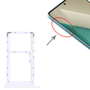 For Xiaomi Note 13 SIM Card Tray + SIM / Micro SD Card Tray (White)