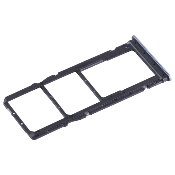 For Xiaomi Redmi 13C SIM Card Tray + SIM Card Tray + Micro SD Card Tray (Purple)