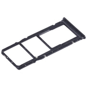 For Xiaomi Poco C65 SIM Card Tray + SIM Card Tray + Micro SD Card Tray (Black)