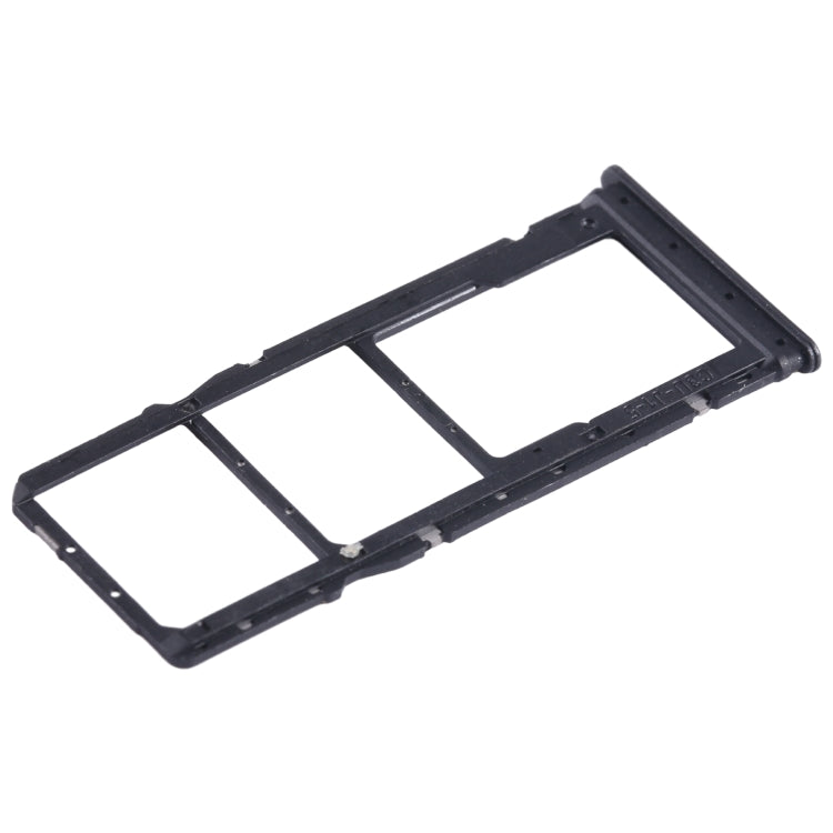 For Xiaomi Poco C65 SIM Card Tray + SIM Card Tray + Micro SD Card Tray (Black)