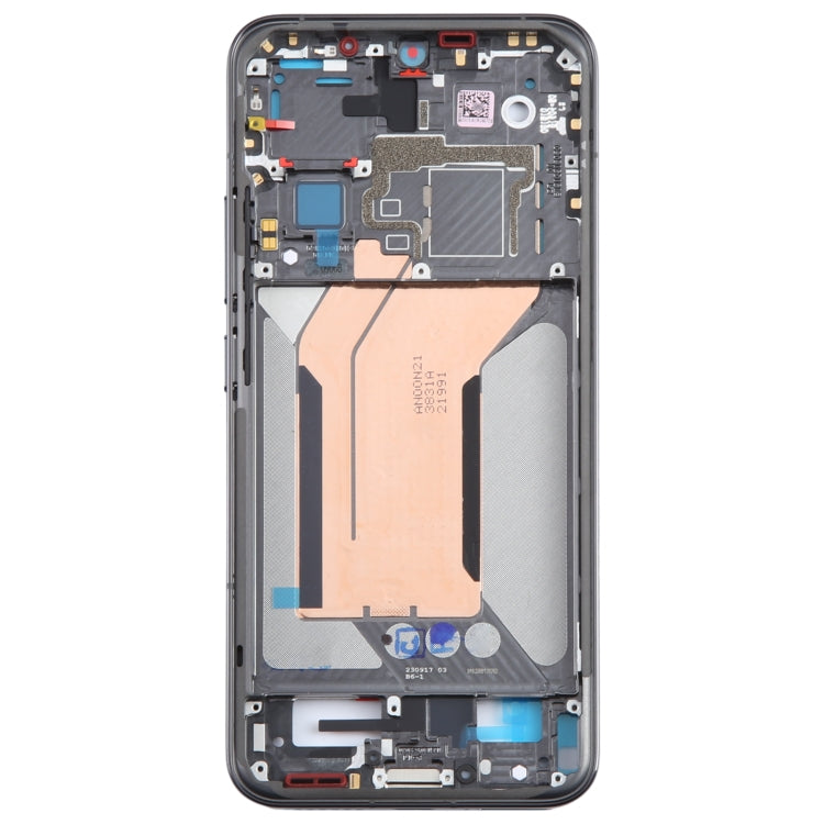 For Xiaomi 14 Original Front Housing LCD Frame Bezel Plate (Black)