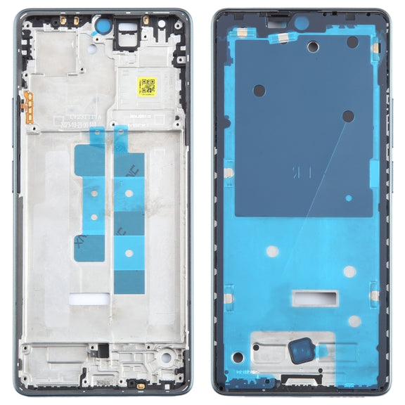 For Xiaomi Redmi Note 13 Pro 4G Original Front Housing LCD Frame Bezel Plate (Green)