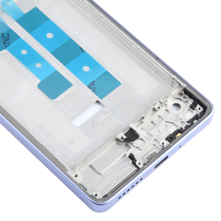 For Xiaomi Redmi Note 13 Pro 4G Original Front Housing LCD Frame Bezel Plate (Purple)