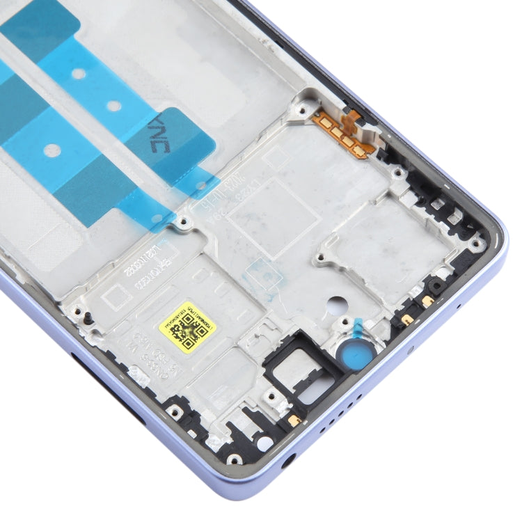 For Xiaomi Redmi Note 13 Pro 4G Original Front Housing LCD Frame Bezel Plate (Purple)