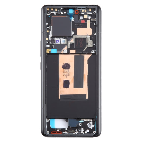 For Xiaomi 13 Ultra Original Front Housing LCD Frame Bezel Plate (Black)