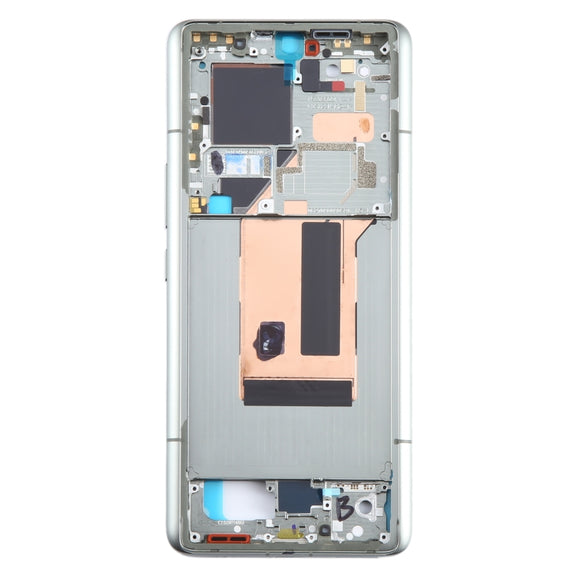 For Xiaomi 13 Ultra Original Front Housing LCD Frame Bezel Plate (Green)