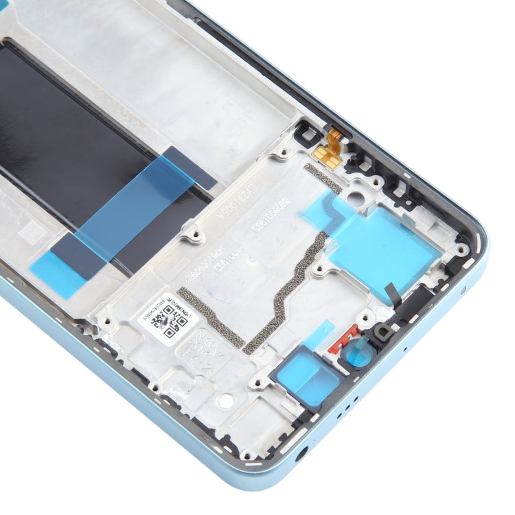 For Xiaomi Redmi Note 13 Pro 5G Original Front Housing LCD Frame Bezel Plate (Blue)