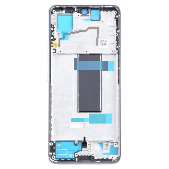 For Xiaomi Redmi Note 13 Pro 5G Original Front Housing LCD Frame Bezel Plate (Purple)
