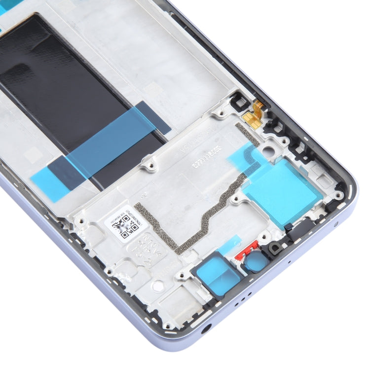 For Xiaomi Redmi Note 13 Pro 5G Original Front Housing LCD Frame Bezel Plate (Purple)