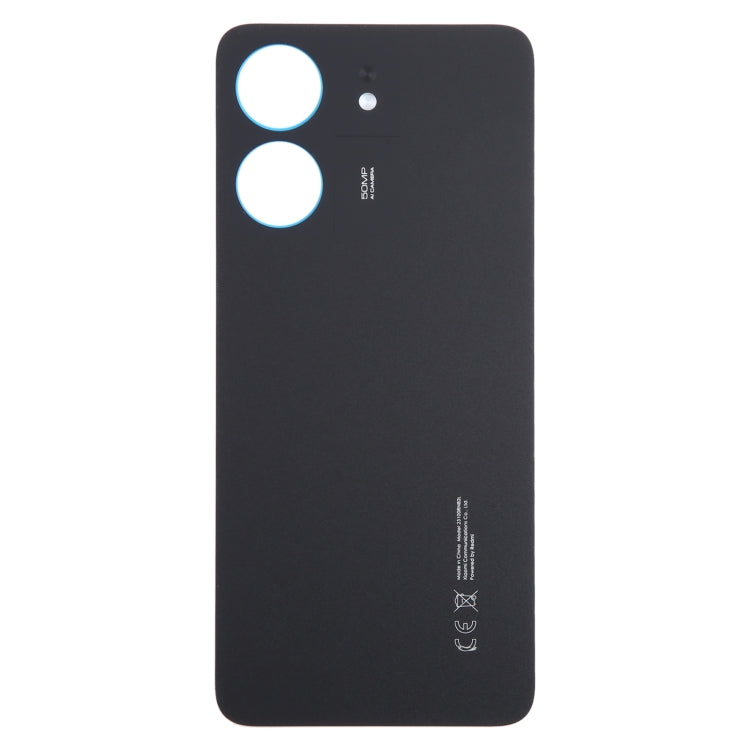 For Xiaomi Redmi 13C Original Battery Back Cover(Black)