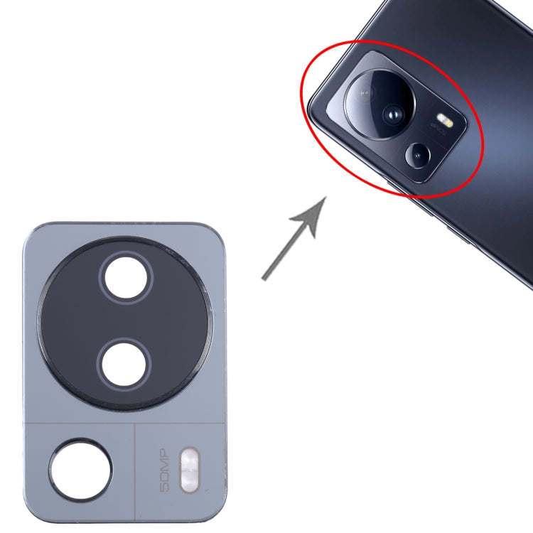 For Xiaomi Civi 2 Camera Lens Cover (Black)