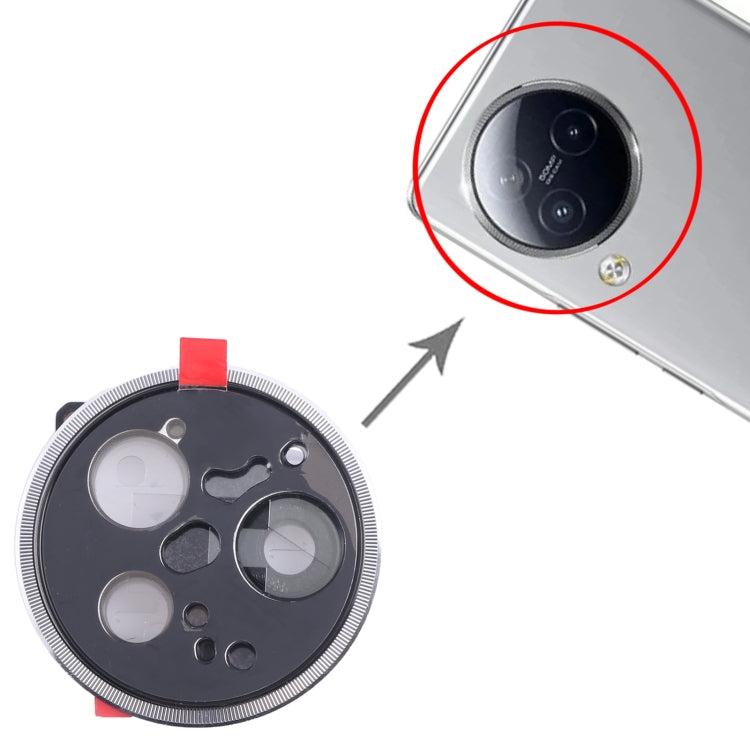 For Xiaomi Civi 3 Camera Lens Cover (Silver)
