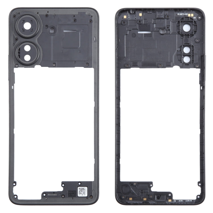 For Xiaomi Redmi 13C 4G Original Middle Frame Bezel Plate (Black)