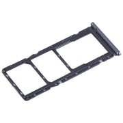 For Tecno Spark 7T SIM Card Tray + SIM Card Tray + Micro SD Card Tray (Black)