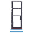 For Tecno Spark 7T SIM Card Tray + SIM Card Tray + Micro SD Card Tray (Blue) - Card Tray by PMC TechLife | Online Shopping South Africa | PMC TechLife