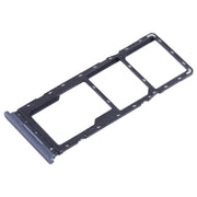 For Tecno Spark Go 2022 SIM Card Tray + SIM Card Tray + Micro SD Card Tray (Dark Blue)