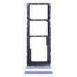 For Tecno Spark Go 2022 SIM Card Tray + SIM Card Tray + Micro SD Card Tray (Purple) - Card Tray by PMC TechLife | Online Shopping South Africa | PMC TechLife