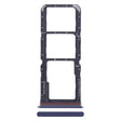 For Tecno Spark 10 Pro KI7 SIM Card Tray + SIM Card Tray + Micro SD Card Tray (Blue) - Card Tray by PMC TechLife | Online Shopping South Africa | PMC TechLife