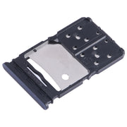 For Tecno Camon 20 SIM Card Tray + Micro SD Card Tray (Blue)