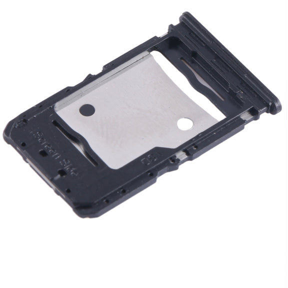 For Tecno Camon 20 SIM Card Tray + Micro SD Card Tray (Blue)