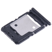 For Tecno Camon 20 SIM Card Tray + Micro SD Card Tray (Silver)