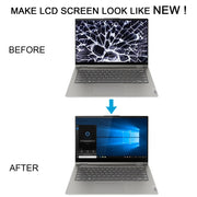 LCD Screen Digitizer Full Assembly with Frame for Lenovo Yoga 14cITL 2021 (Black)
