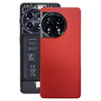 For OnePlus 11R CPH2487 Battery Leather Back Cover(Red) - Back Cover by PMC TechLife | Online Shopping South Africa | PMC TechLife