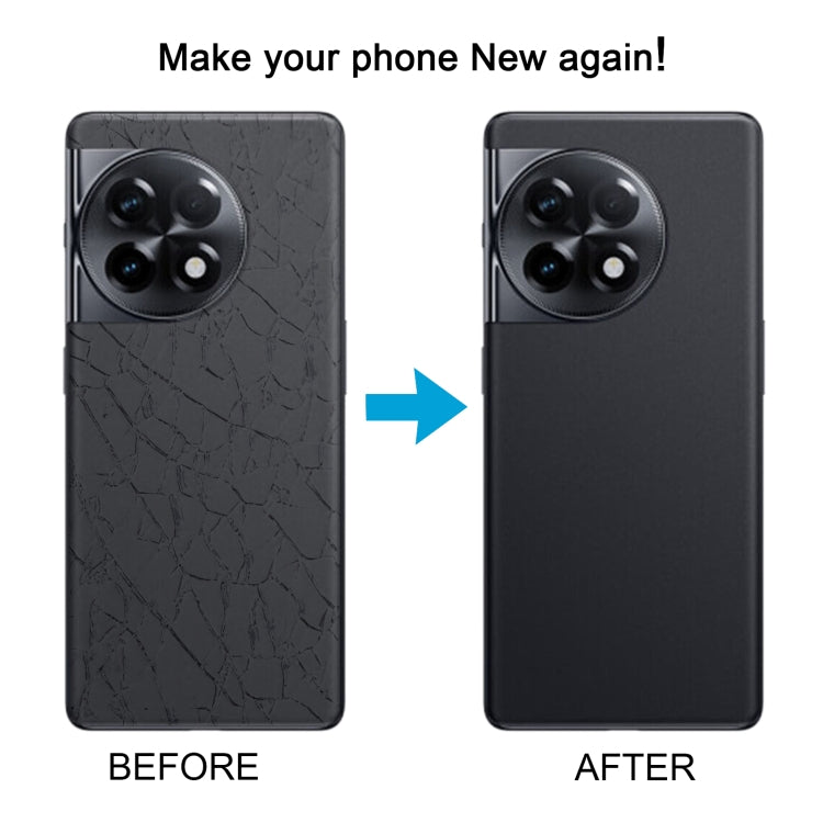 For OnePlus ACE 2 PHK110 Battery Glass Back Cover(Black)