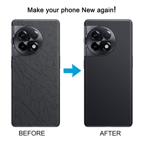 For OnePlus ACE 2 PHK110 Battery Glass Back Cover(Black)