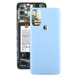 For Motorola Moto G71 5G Original Battery Back Cover (Blue) - Back Cover by PMC TechLife | Online Shopping South Africa | PMC TechLife