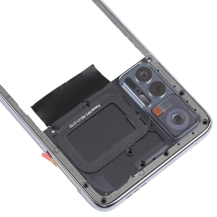 For TCL 30 4G / 30 5G Original Middle Frame Bezel Plate (Black)