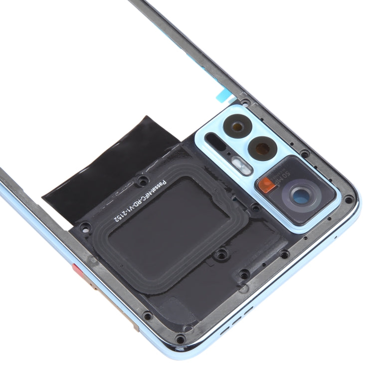 For TCL 30 4G / 30 5G Original Middle Frame Bezel Plate (Blue)