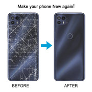For Motorola Moto G50 5G Original Battery Back Cover(Blue)