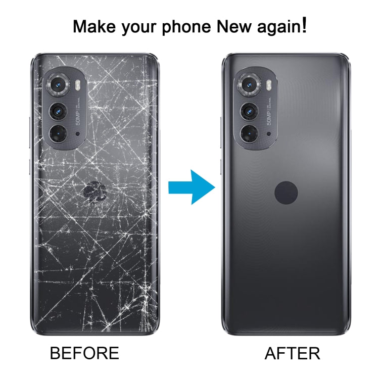 For Motorola Edge 2022 Original Battery Back Cover(Black)
