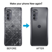 For Motorola Edge 2022 Original Battery Back Cover(Black)