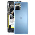 For Motorola Moto G72 Original Battery Back Cover(Blue) - Back Cover by PMC TechLife | Online Shopping South Africa | PMC TechLife
