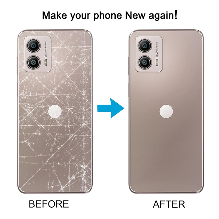 For Motorola Moto G53 Original Battery Back Cover(Gold)