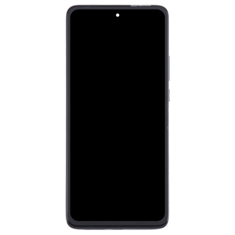 For Motorola Edge 2022 OEM LCD Screen Digitizer Full Assembly with Frame (Black)