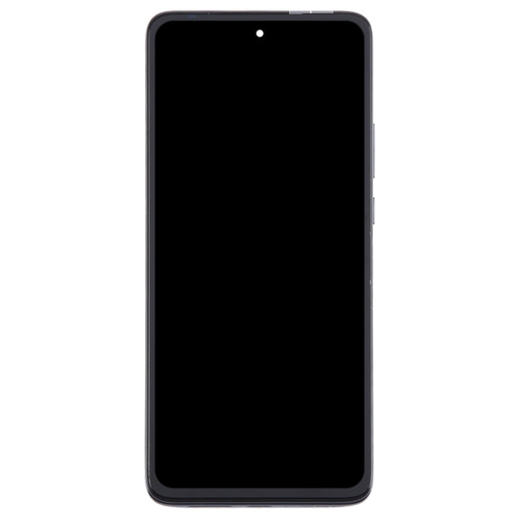 For Motorola Edge 2022 OEM LCD Screen Digitizer Full Assembly with Frame (Black)