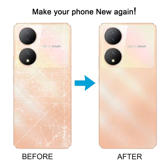 For vivo Y100 Original Battery Back Cover(Orange)