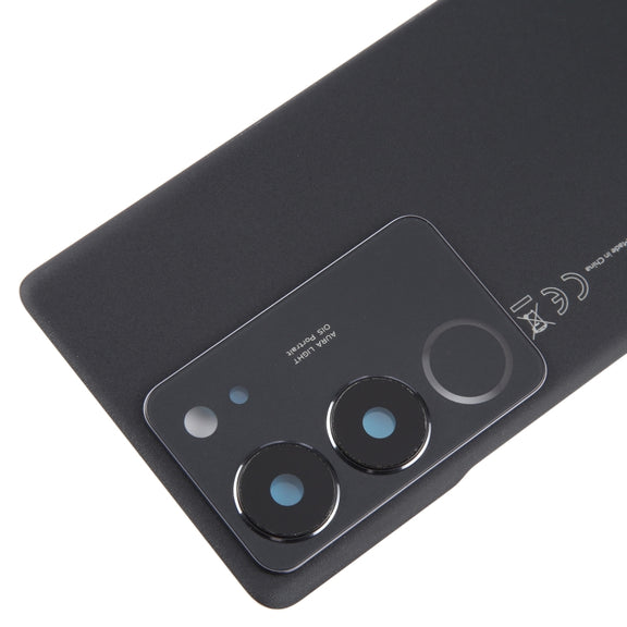 For vivo V29 Original Battery Back Cover with Camera Lens Cover(Black)