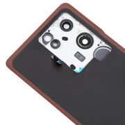 For vivo V29 Original Battery Back Cover with Camera Lens Cover(Purple Red)