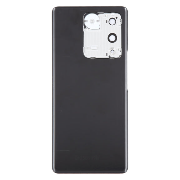 For vivo V27 Original Battery Back Cover with Camera Lens Cover(Black)