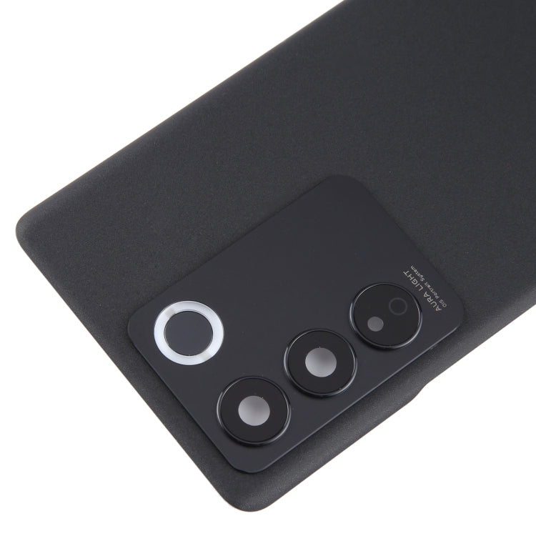 For vivo V27 Original Battery Back Cover with Camera Lens Cover(Black)