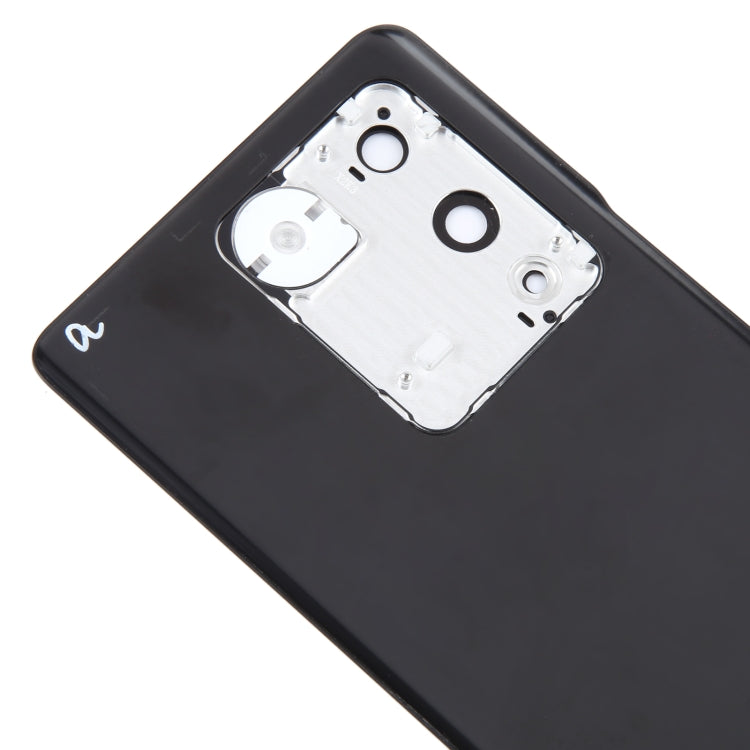 For vivo V27 Original Battery Back Cover with Camera Lens Cover(Black)