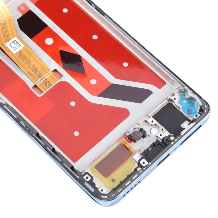 For Honor X9b Original LCD Screen Digitizer Full Assembly with Frame (Blue)