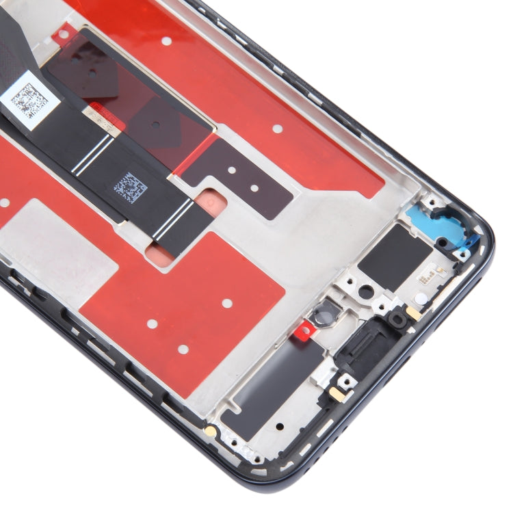 For Honor 100 Original LCD Screen Digitizer Full Assembly with Frame (Black)
