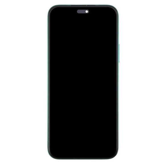 For Honor X8b Original LCD Screen Digitizer Full Assembly with Frame (Green)