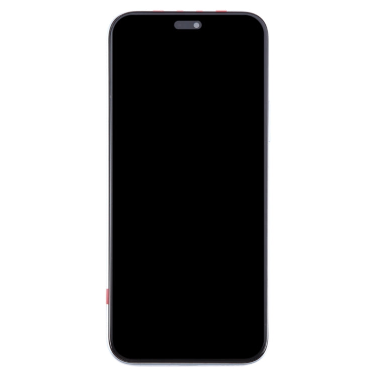 For Honor X8b Original LCD Screen Digitizer Full Assembly with Frame (Silver)