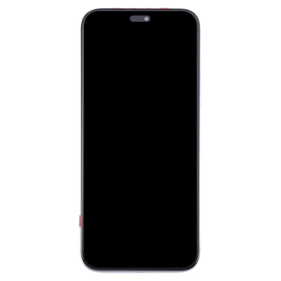 For Honor X50i+ Original LCD Screen Digitizer Full Assembly with Frame (Silver)